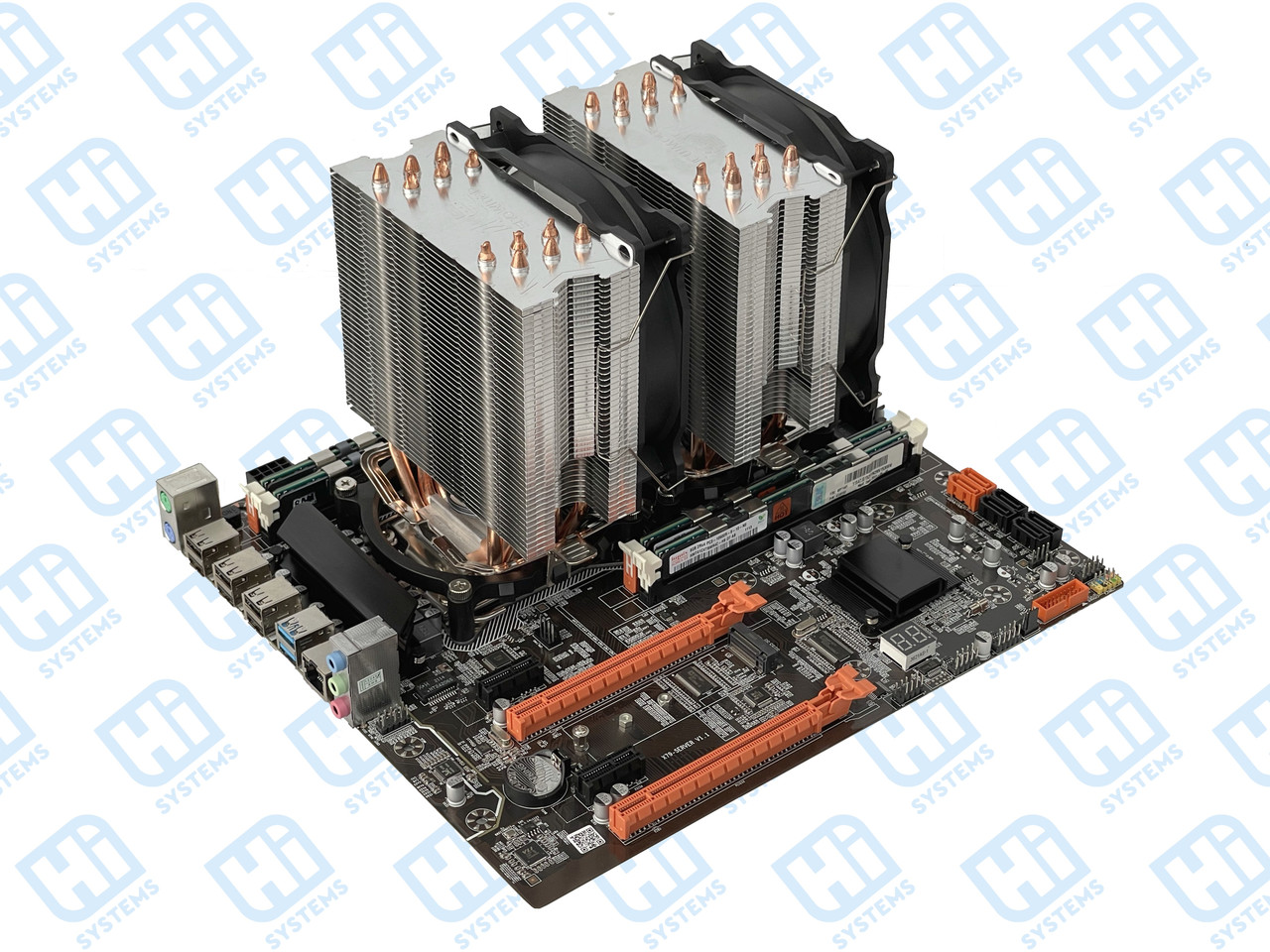 Комплект X79-Server + 2 х Xeon E5-2695v2 + 32 GB RAM + 2 х Кулер, LGA 2011
