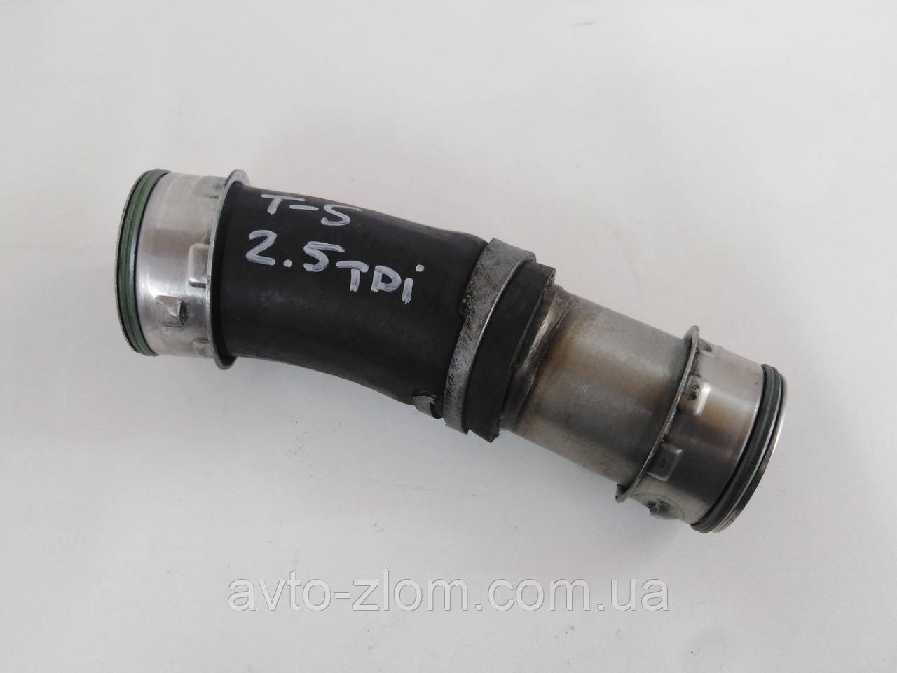 Патрубок інтеркулера Volkswagen Trnsporter T5, Транспортер Т5 2,5 TDI. 7H0145555C., фото 1