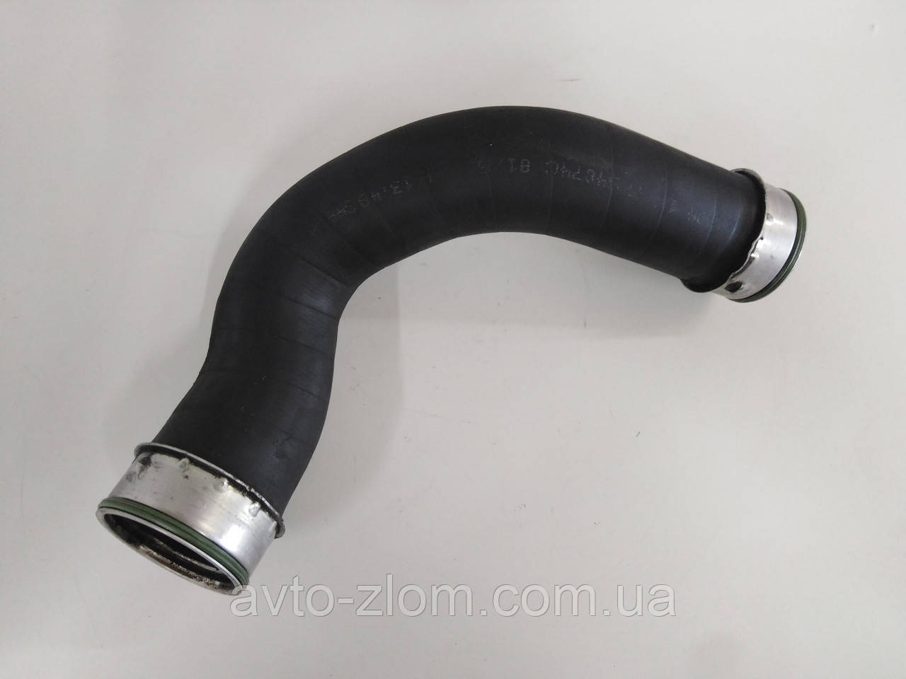 Патрубок інтеркулера Volkswagen Trnsporter T5, Транспортер Т5 2,5 TDI. 7H0145709A., фото 1