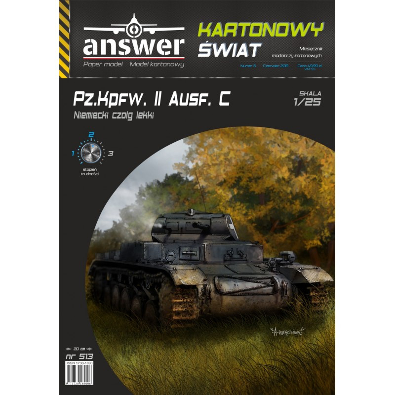Pz/Kpfw/ II Ausf. C 1/25