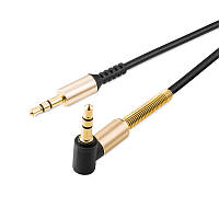 AUX аудио кабель 3.5mm на 3.5mm HOCO (UPA-02). Black