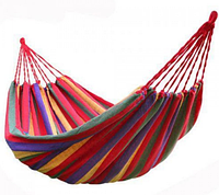 Качеля гамак подвесной Woodland Hammock без планки 200x80 см для дачи! Качественный