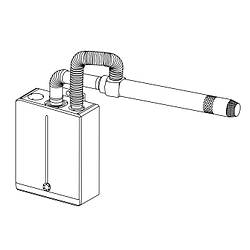 Стандартний димохід Daewoo Турбо DGB-80L  (110/80 мм)