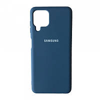 Чехол Silicone Case Samsung A22 / M32 Dark Blue