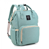 Сумка-рюкзак для мам Baby Bag Бирюзовая| Сумка органайзер для мам| Рюкзак для мам, Buy now