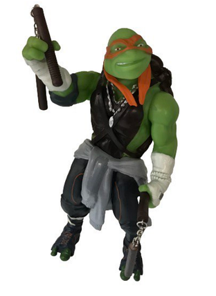 Фігурка Мікеланджело Майки Черепашки Ніндзя Teenage Mutant Ninja Turtles ABC (25 см), фото 2