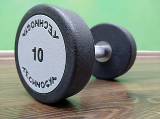 Гантель 10 кг цільна поліуретанова TECHNOGYM, фото 1