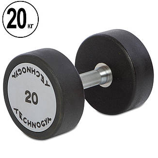 Гантель 20 кг цільна поліуретанова TECHNOGYM, фото 1