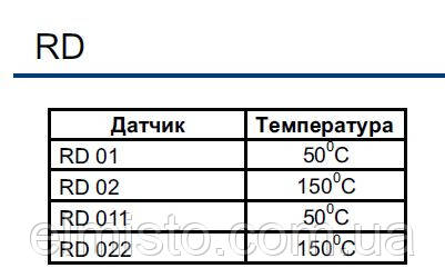 температура передатчика импульсов Reed RD 022 (011)