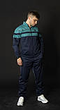 Чоловічий спортивний костюм монтана бірюза Вінтаж 90-х Montana sport Туреччина Спортивні костюми великі розміри, фото 3