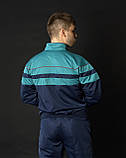 Чоловічий спортивний костюм монтана бірюза Вінтаж 90-х Montana sport Туреччина Спортивні костюми великі розміри, фото 4