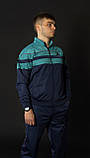 Чоловічий спортивний костюм монтана бірюза Вінтаж 90-х Montana sport Туреччина Спортивні костюми великі розміри, фото 5