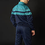 Чоловічий спортивний костюм монтана бірюза Вінтаж 90-х Montana sport Туреччина Спортивні костюми великі розміри, фото 6
