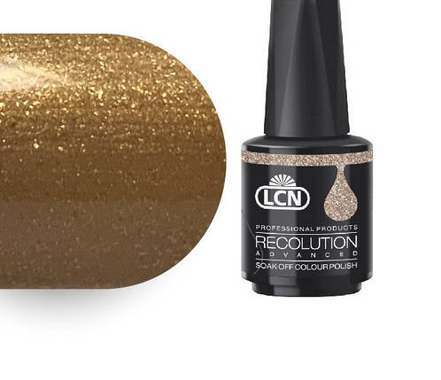 Гель-лак LCN Recolution UV-Colour Polish 10 мл Gold honey princess, фото 1