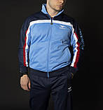 Чоловічий спортивний костюм монтана блакитний Вінтаж 90-х Montana sport Туреччина Спортивні костюми великі розміри, фото 2
