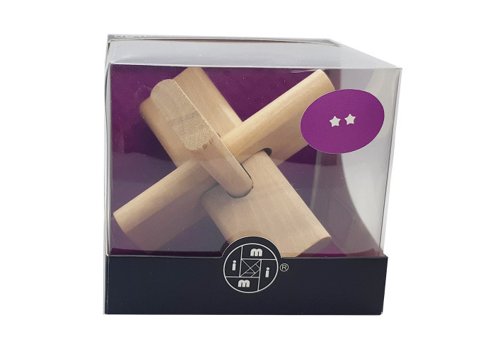 Дерев'яна головоломка Подвійний хрест