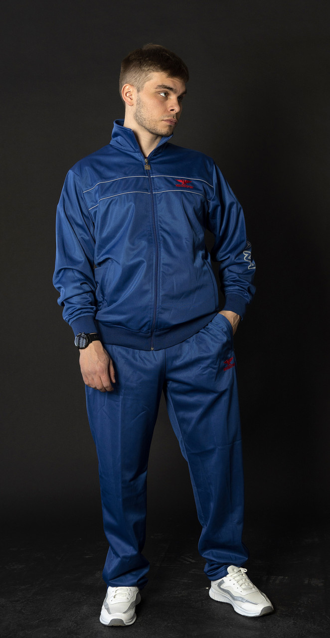Мужской спортивный костюм монтана синий Винтаж 90-х Montana sport Турция Спортивные костюмы большие размеры - фото 3 - id-p1471224195