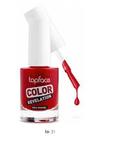 Лак для ногтей TopFace Color Revelation 9 мл, № 31 Матовый Светло-красный