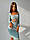 Платье футляр с корсетной вставкой из сетки и вырезом на груди длиной миди (р. S,M) 66PL2904Е, фото 6
