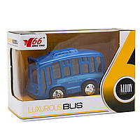 Іграшка інерційна Автобус 1:36, музичний, синій, метал (A872784MK-W-3)