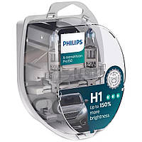 Галогенні лампи Philips X-tremeVision Pro150 + 150% H1 12 V 55 W 12258XVPS2