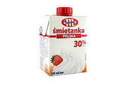 Вершки Smietanka Mlekovita 30% 500 мл, Польща