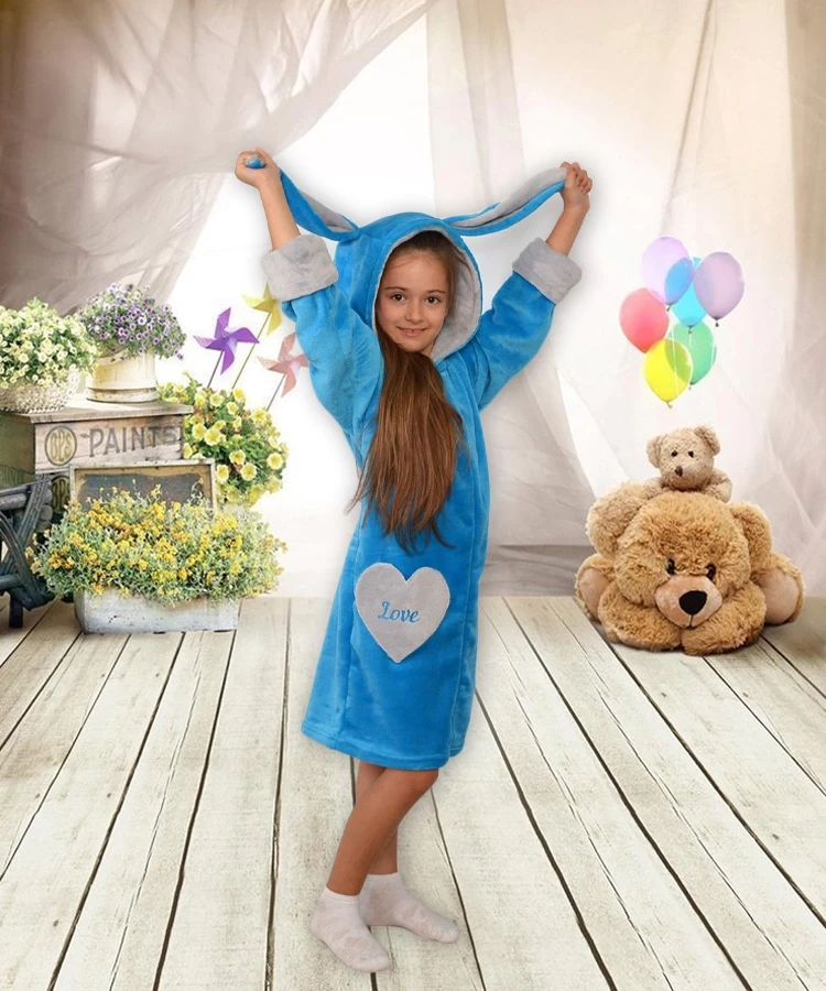 Халат махровий для дівчинки 01257 Мілашка вельсофт, фото 1