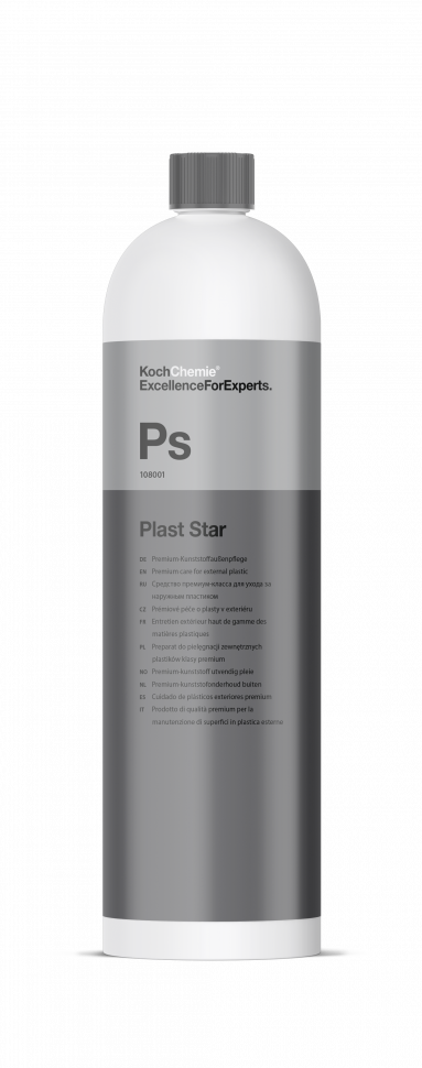 Koch Chemie Plast Star догляд за гумою, пластиком, із силіконом 1 л, фото 1