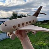 Дерев’яна іграшка Літак, фото 2