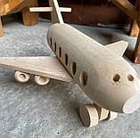 Дерев’яна іграшка Літак, фото 3