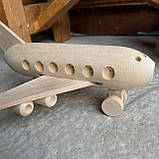 Дерев’яна іграшка Літак, фото 6