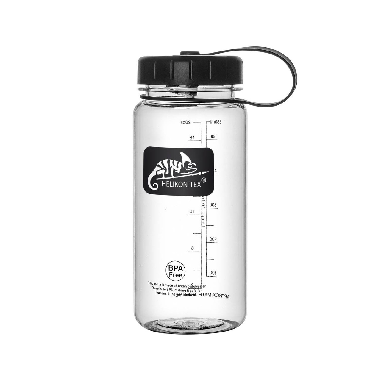 Пляшка фляга Helikon-Tex® TRITAN™ BOTTLE Wide Mouth (550 ml) - Clear