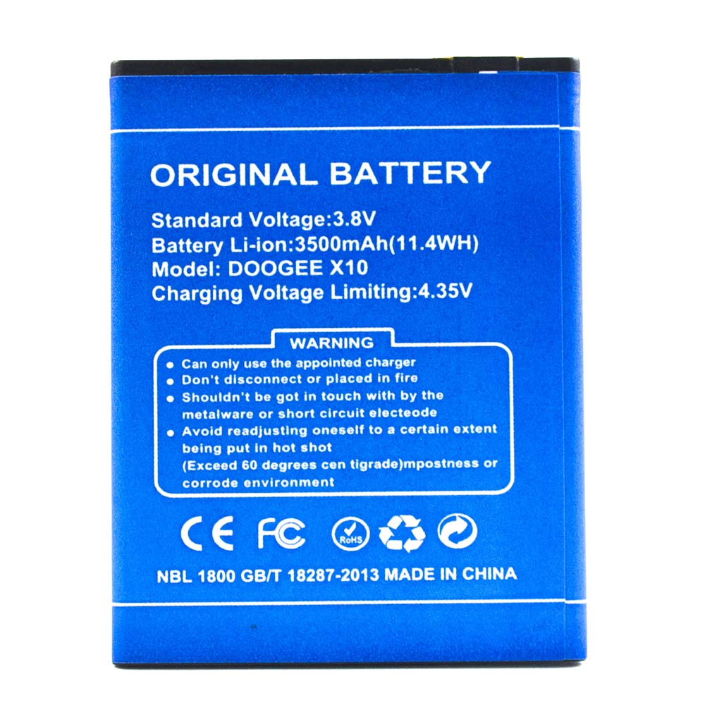 Акумулятор BAT17603360 для Doogee X10 3500mAh