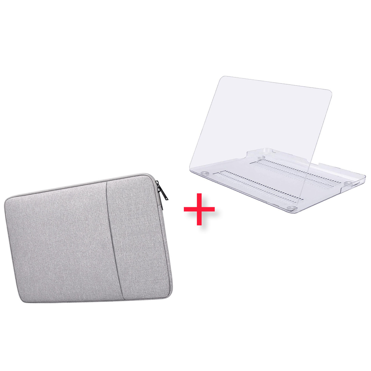 Хіт продажів! Чохол для MacBook Air/Pro 13,3" 2008-2020 + матова пластикова накладка, фото 1