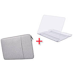 Хіт продажів! Чохол для MacBook Air/Pro 13,3" 2008-2020 + матова пластикова накладка