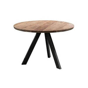 Лофт стіл круглий