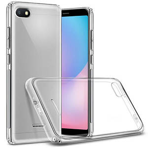 TPU чохол Epic Transparent 1,0mm для Xiaomi Redmi 6A Безбарвний (прозорий)