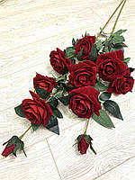 Троянда декоративна.Вітка троянди для підлоги вази (імітація живою 115 см), фото 5