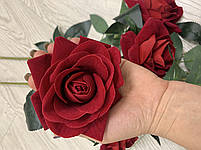 Троянда декоративна.Вітка троянди для підлоги вази (імітація живою 115 см), фото 4