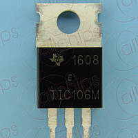 Тиристор 600В 5А TI TIC106M TO220AB