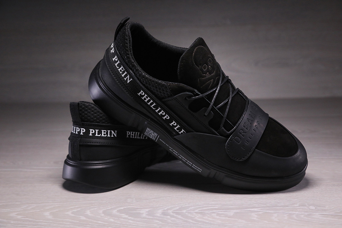 Шкіряні чоловічі кеди кросівки Philipp Plein - Dream Big Nitro