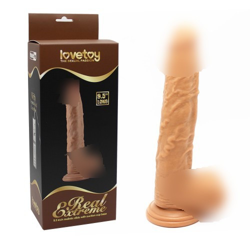 Реалістичний величезний фалоїмітатор  Супер шоп