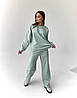 Костюм жіночий стильний сувшот вільної кроя зі спущеними рукавами і вільні штани різні кольори Dch3928, фото 10