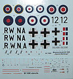 Пластикова модель 1/72 AZ model 7689 німецький винищувач Messerschmitt Bf 109E-3 „Special marking“, фото 3