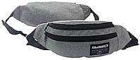 Сумка hotdeal на пояс Paso сіра, фото 2