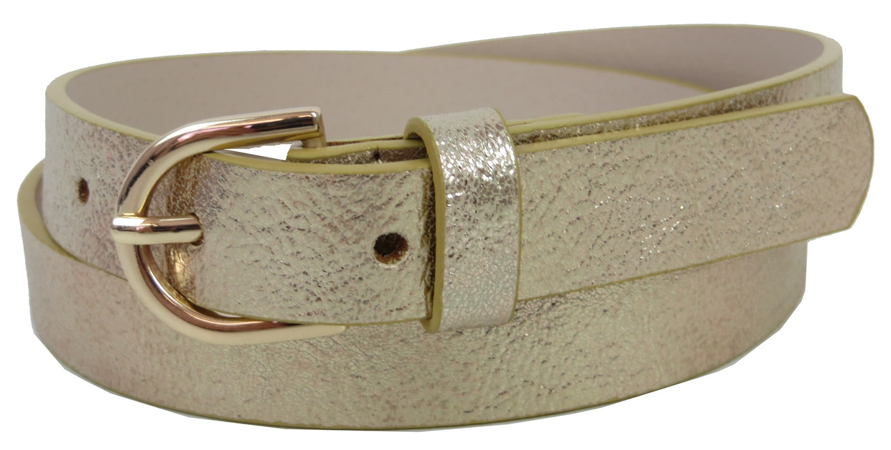 Жіночий ремінь C&A золотистий, фото 1
