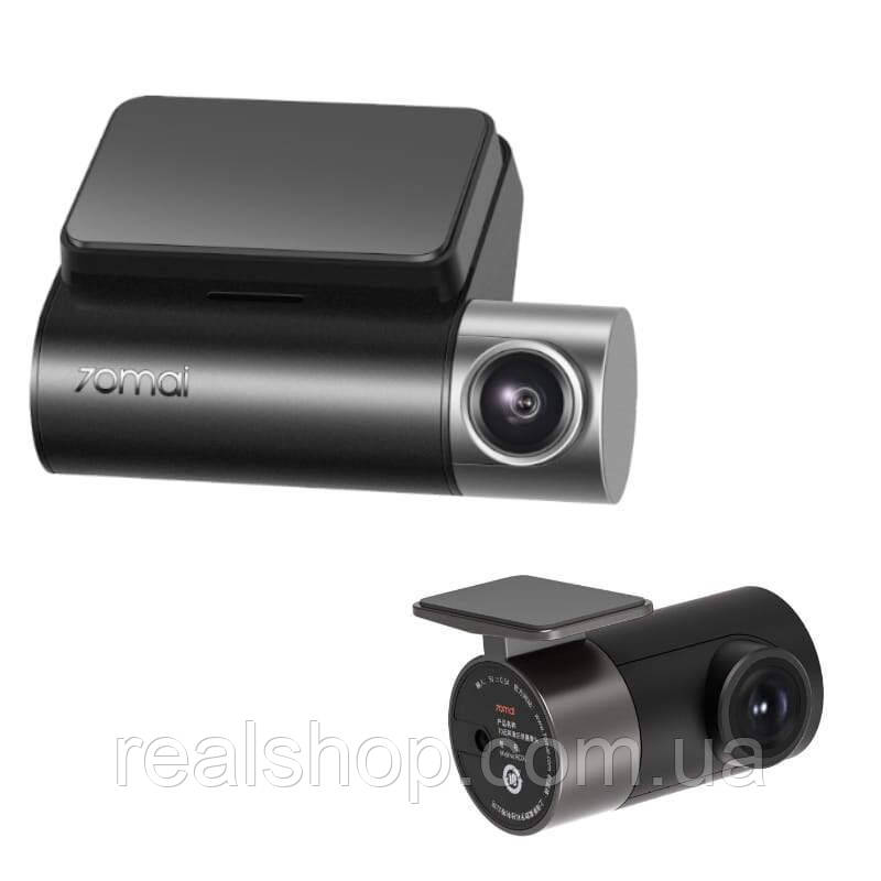 Відеореєстратор Xiaomi 70mai Dash Cam Pro Plus+ Камера заднього огляду (A500s+Rear Cam RC06 Set)
