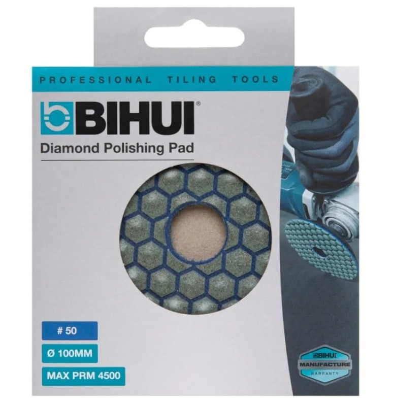 Черепашка, диск для сухого шліфування BIHUI на липучці для #50, фото 1