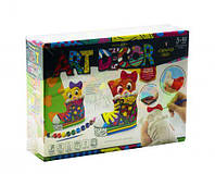 Гипсовые формы Danko Toys Art Decor: Котик (рус) ARTD-01-03