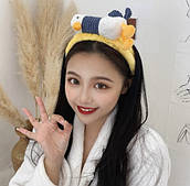 Пов'язка на голову Гусак жовта